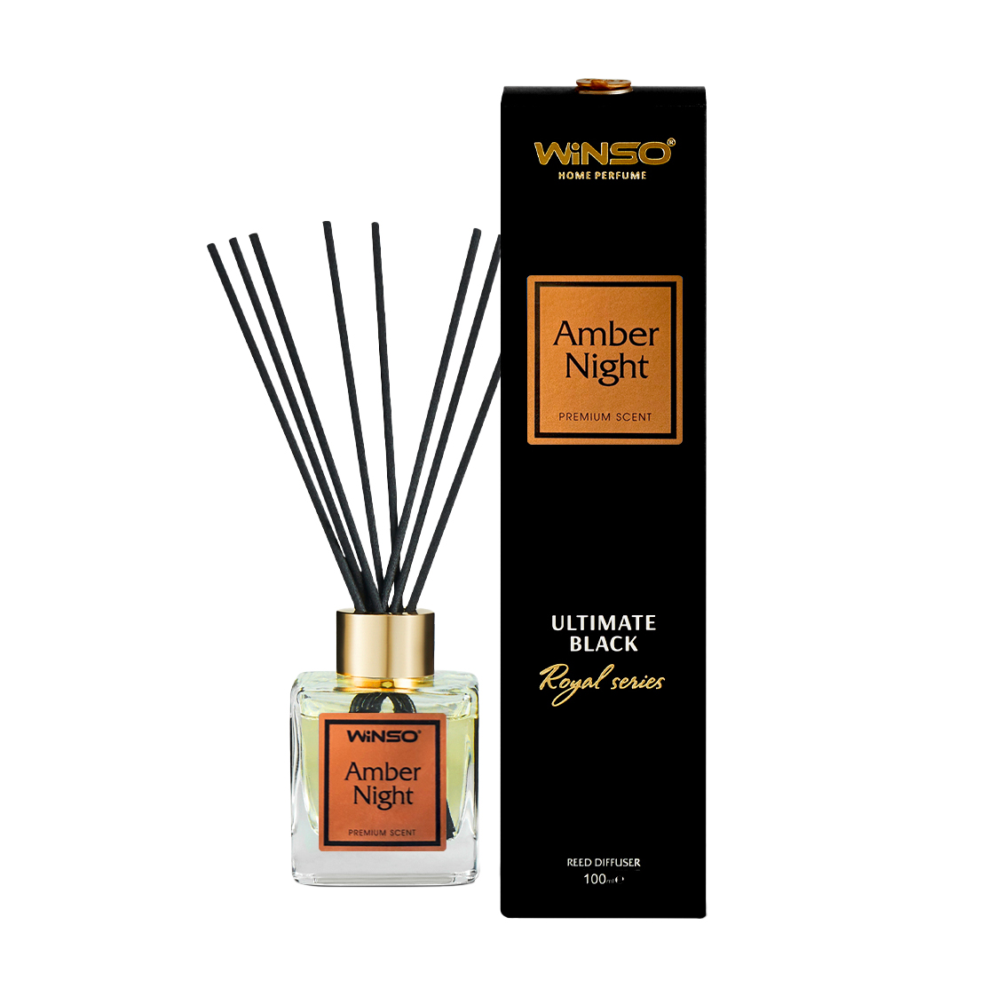 Аромадифузор Winso Ultimate Black Amber Night, 100 мл